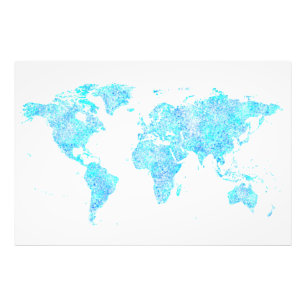 Foto Mapa mundial abstrato moderno