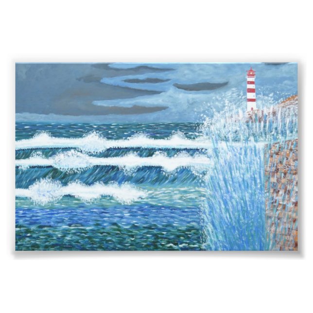 Foto Mar em bruto (Frente)