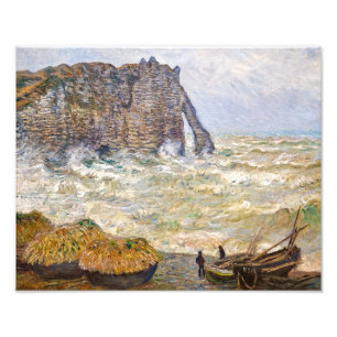 Foto Mar Esgotado em Étretat Monet