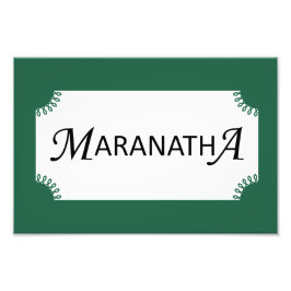 Foto Maranatha! Venha Rápido, Senhor Jesus Cristão