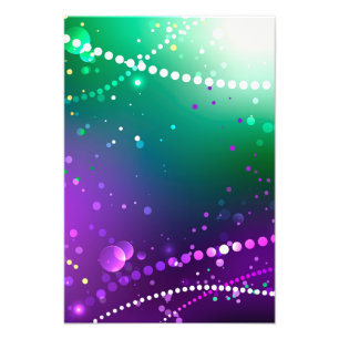 Foto Mardi Gras Festivo Purple Background