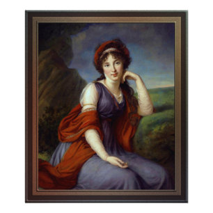 Foto Maria Razumovskaya por Elisabeth-Louise Le Brun