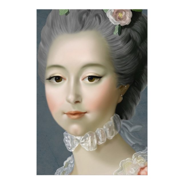 Foto Marie Antoinette – Romantic Rococo Portrait  (Frente)