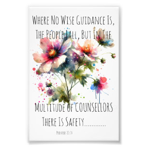 Foto Marinho Moderno e PINK ''CONTADORES Watercolor Flo