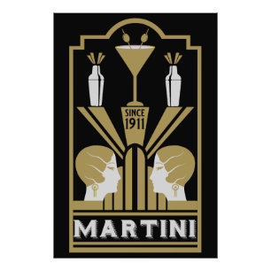 Foto Martini Art Deco Art