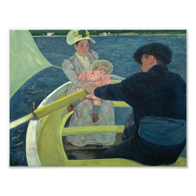 Foto Mary Cassatt - A Festa do Barco (Frente)