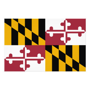 Foto Maryland State Flag EUA