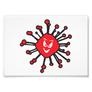 Foto Mau Face Covic 19 Silhueta De Infecção