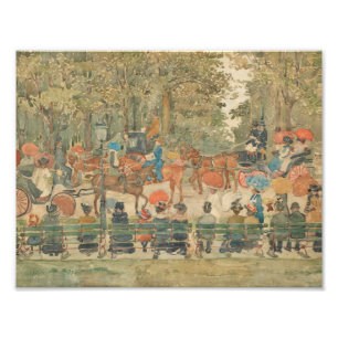Foto Maurice Prendergast - Central Park, 1901