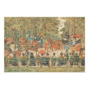 Foto Maurice Prendergast - Central Park, 1901