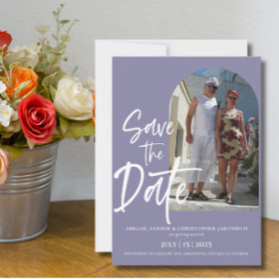 Foto Mauve Salve a data Convite