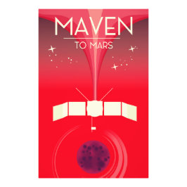 Foto MAVEN - arte espacial para Marte.