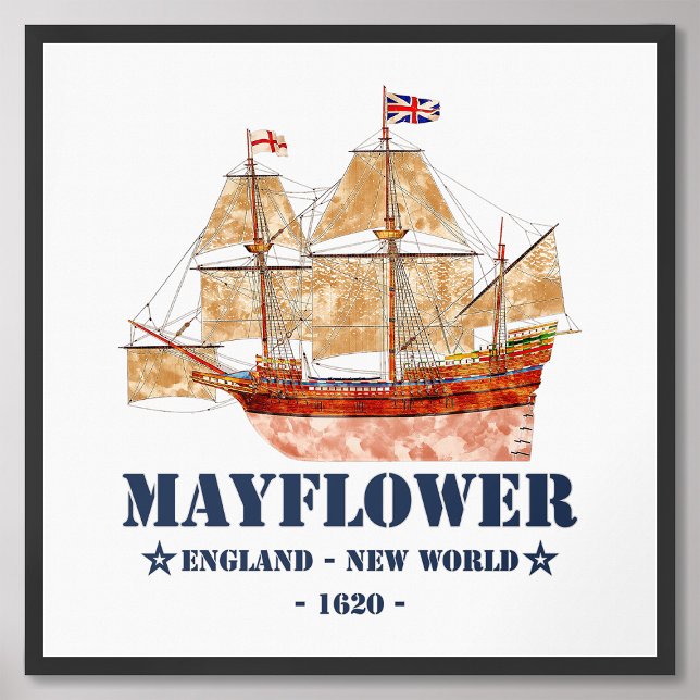Foto Mayflower Tall Ship - Inglaterra para o Novo Mundo (Criador carregado)