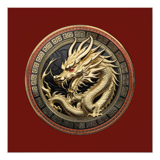 Foto Medalhão de Ouro do Dragão Oriental Sagrado