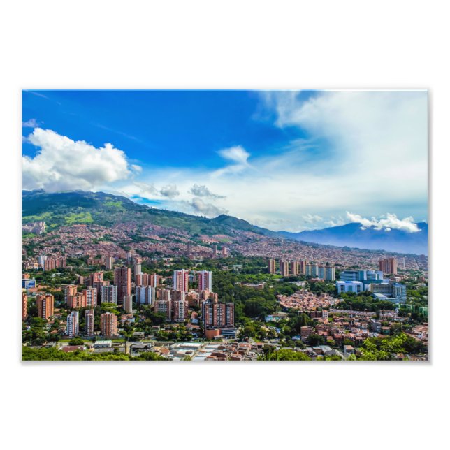 Foto Medellin Colombia Photo Impressão (Frente)