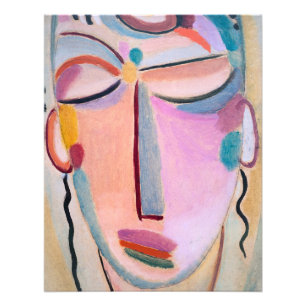 Foto Meditação Alexej von Jawlensky - Arte Figurativa