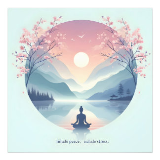 Foto Meditação de Natureza Impressionante