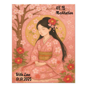 Foto Meditação Zen - Ética Personalizada Arte Mindígena