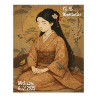 Foto Meditação Zen - Ética Personalizada Arte Mindígena