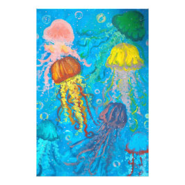 Foto medusa, oceano, mar