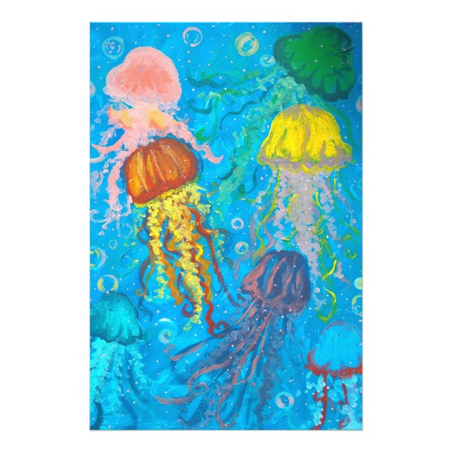 Foto medusa, oceano, mar (Frente)