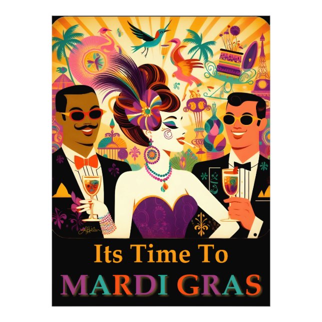 Foto Meio século Mardi Gras Cocktail (Frente)