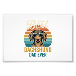 Foto Melhor Pai Dachshund de Todos os Tempos Camisa de