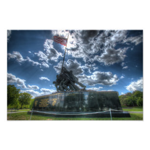 Foto Memorial de Iwo Jima (grande formato)