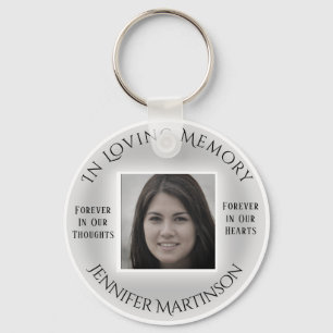 Foto Memorial em Loving Memory Chaveiro