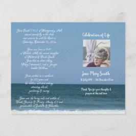 Foto Memorial Funeral Order Program