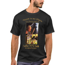 Foto Memorial T-Shirt Para Sempre Em Nossos Coraçõ