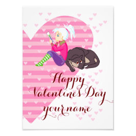 Foto Menina apaixonada