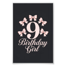 Menina de 9 anos de idade