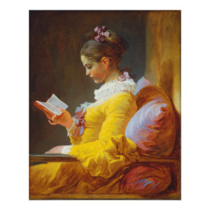 Foto Menina Lendo por Jean Honore Fragonard, Grande