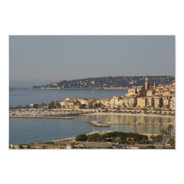 Foto Menton, Cota d'Azur, França. (Frente)