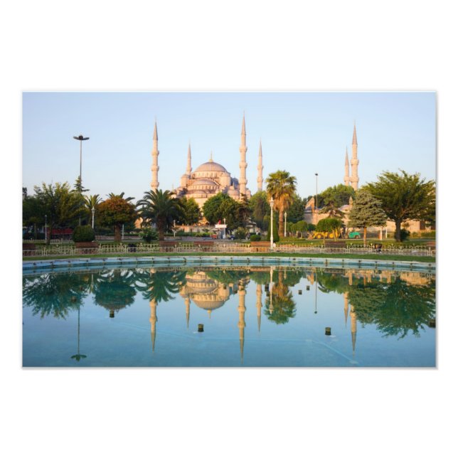 Foto Mesquita Azul no amanhecer (Frente)