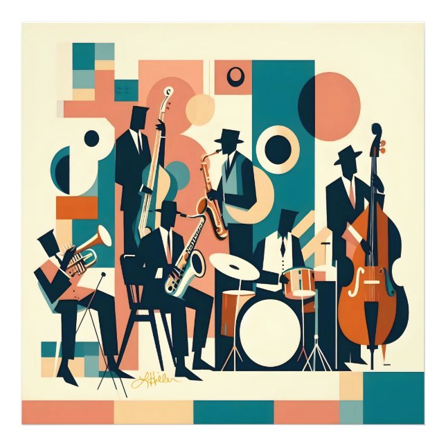 Foto Mid Century Jazz Age Sextet (Frente)