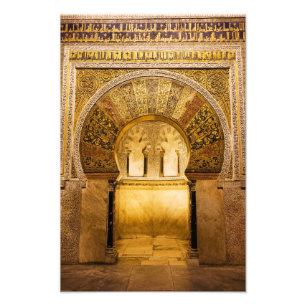 Foto Mihrab na grande mesquita de Córdova