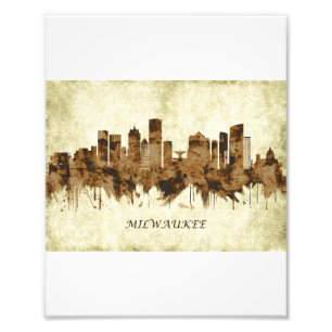 Foto Milwaukee Wisconsin Cityscape