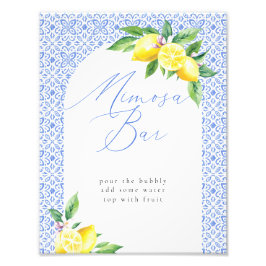 Foto Mimosa Bar Lemon Azulejo Azul Italiano