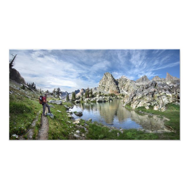 Foto Minaret Lake - Ansel Adams Wilderness - Sierra (Frente)