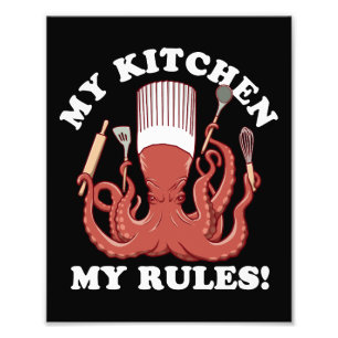 Foto Minha Cozinha Minhas Regras Octopus Chef