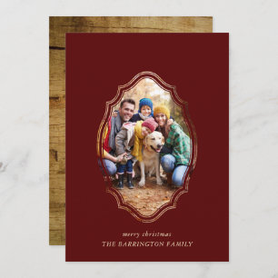 Foto Mínima Moderna De Borgonha E Madeira