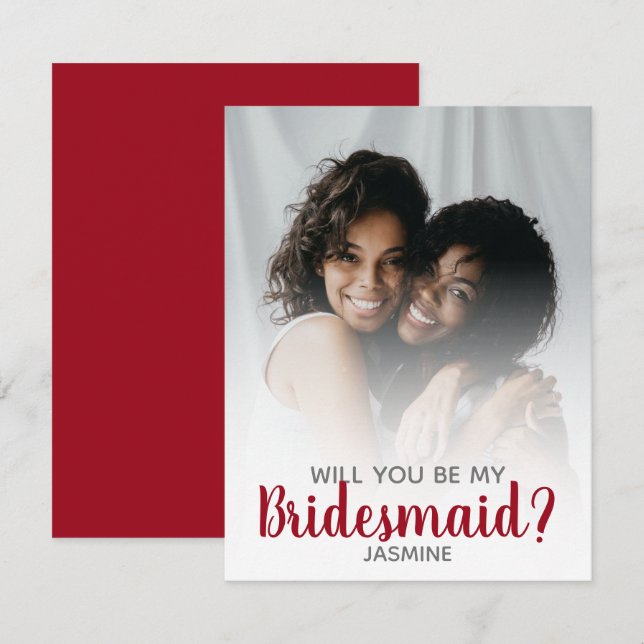 Foto mínima moderna | Você Será Minha Porta-Voz (Frente/Verso)