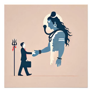 Foto minimalism image of an ordinary person greeting go