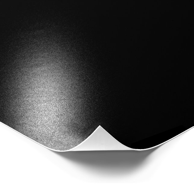 Foto Minimalist Black Cat Silhouette  (Borda)