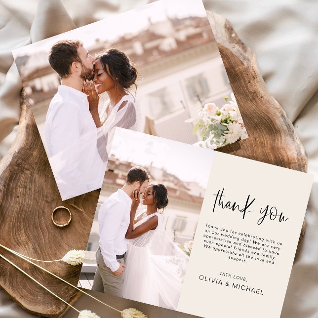 Foto Minimalista De Casamento De Orçamento Obrigad (Criador carregado)