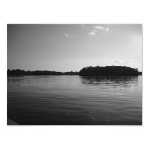 Foto Minnesota Lake Landscape Sunset Photo Impressão Ar