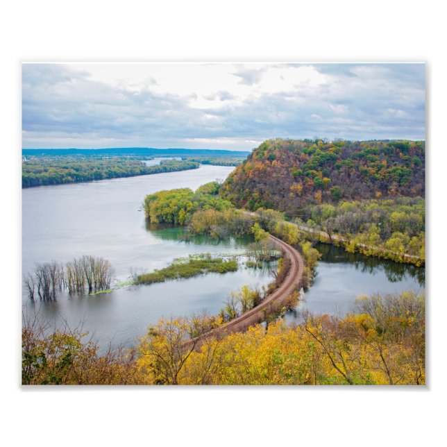 Foto Mississippi River e Wooded Bluff (Frente)
