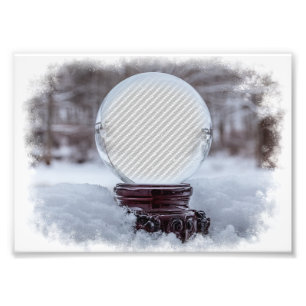 Foto Modelo de Globo de Neve